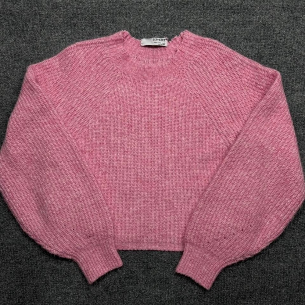 Sophie Rue Knitted Sweater Size XS Womens Pink Pullover